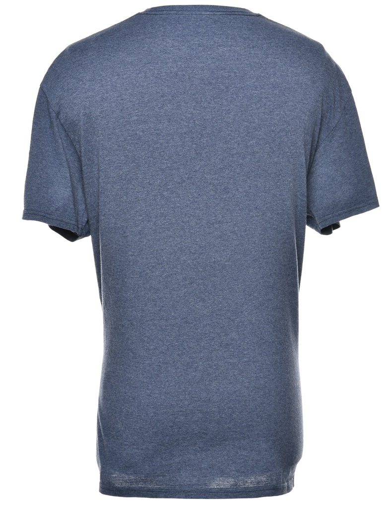 Dark Grey Super Mario Cartoon T-shirt - L