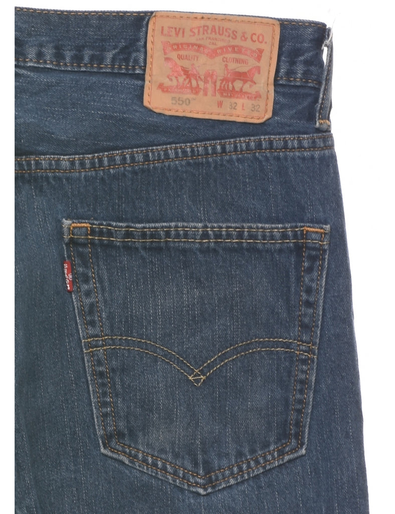 Dark Wash Levis 550 Jeans - W32 L32