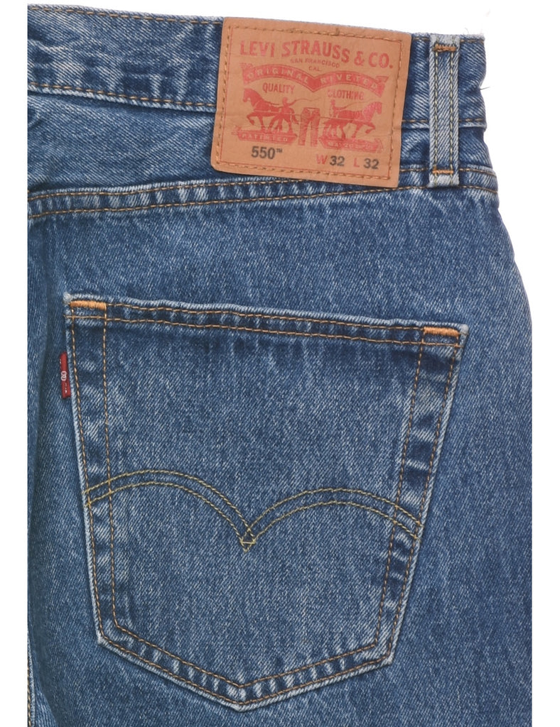Dark Wash Levis 550 Jeans - W32 L32