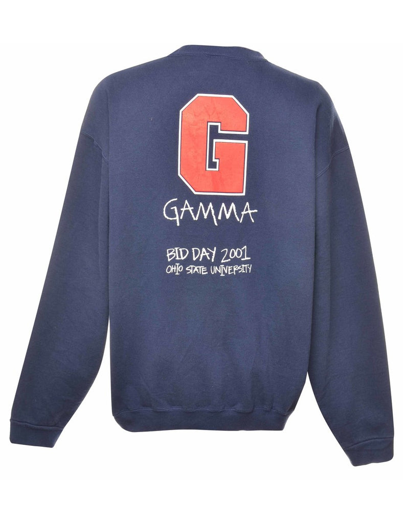 Delta Printed Sweatshirt - XL