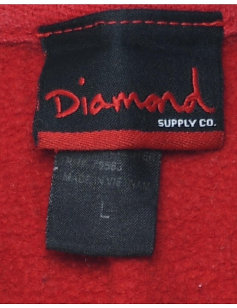 Diamond Printed Sweatshirt - L