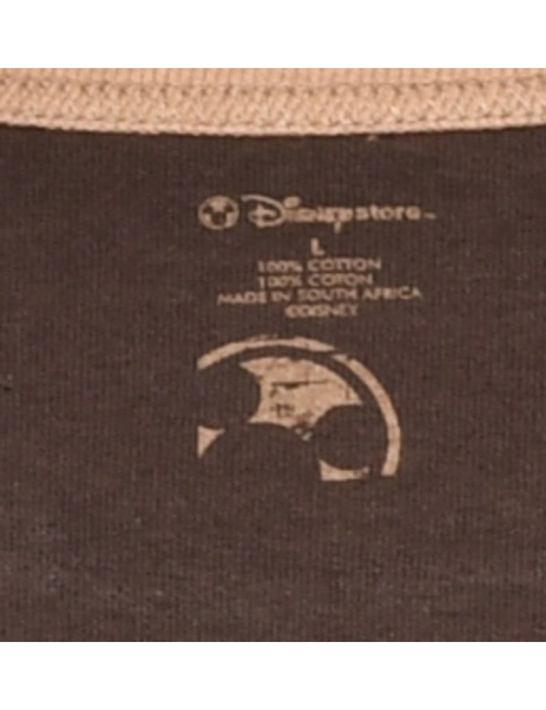 Disney Born Grumpy Cartoon T-shirt - L