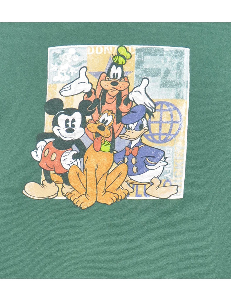 Disney Cartoon Sweatshirt - L