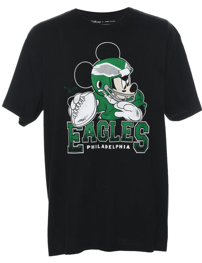 Disney Eagles Philadelphia Cartoon T-shirt - XL
