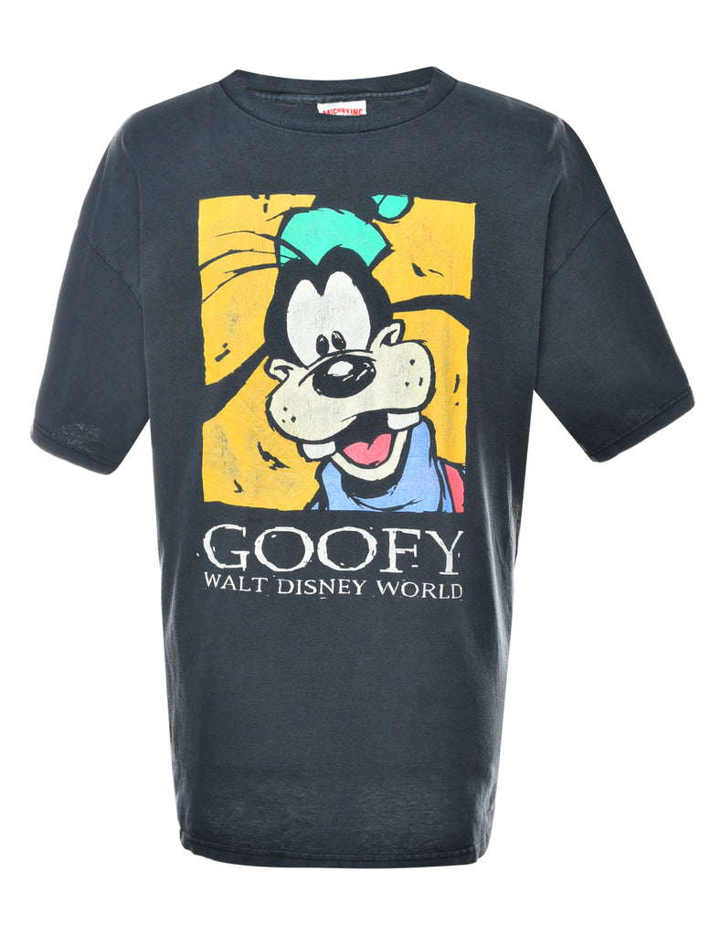 Disney Goofy Cartoon T-shirt - XL