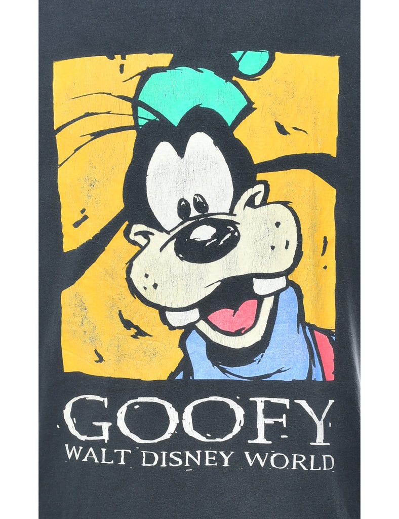 Disney Goofy Cartoon T-shirt - XL
