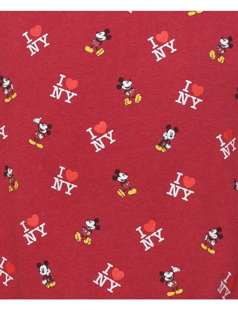 Disney Mickey Mouse Cartoon Sweatshirt - XL