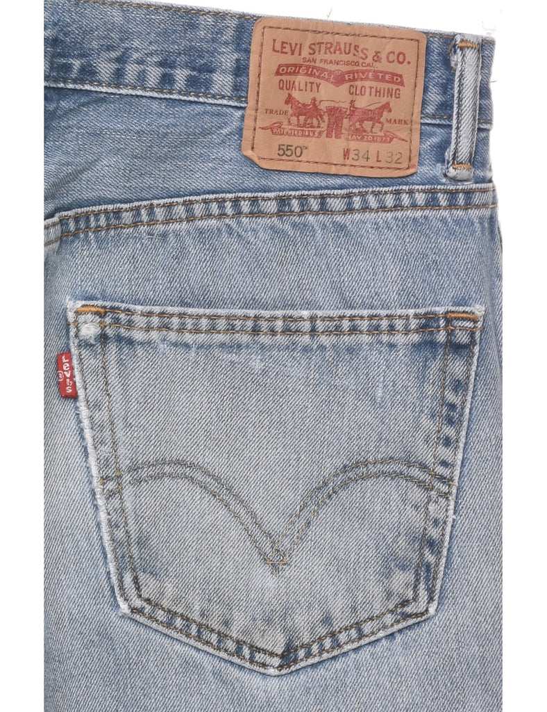 Distressed Levis 550 Jeans - W34 L32