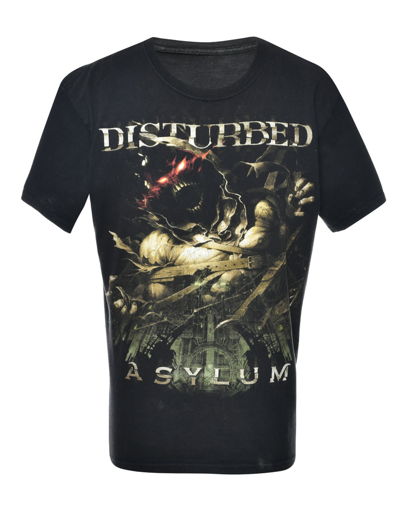 Disturbed Printed T-shirt - M