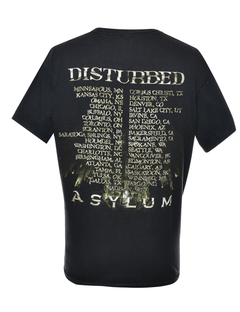 Disturbed Printed T-shirt - M