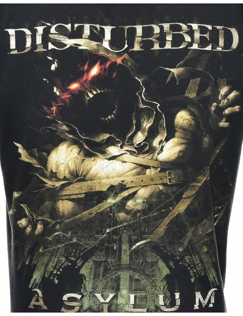 Disturbed Printed T-shirt - M