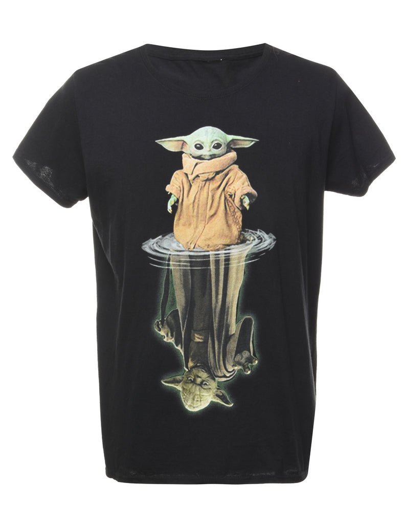 Dobby Printed T-shirt - M