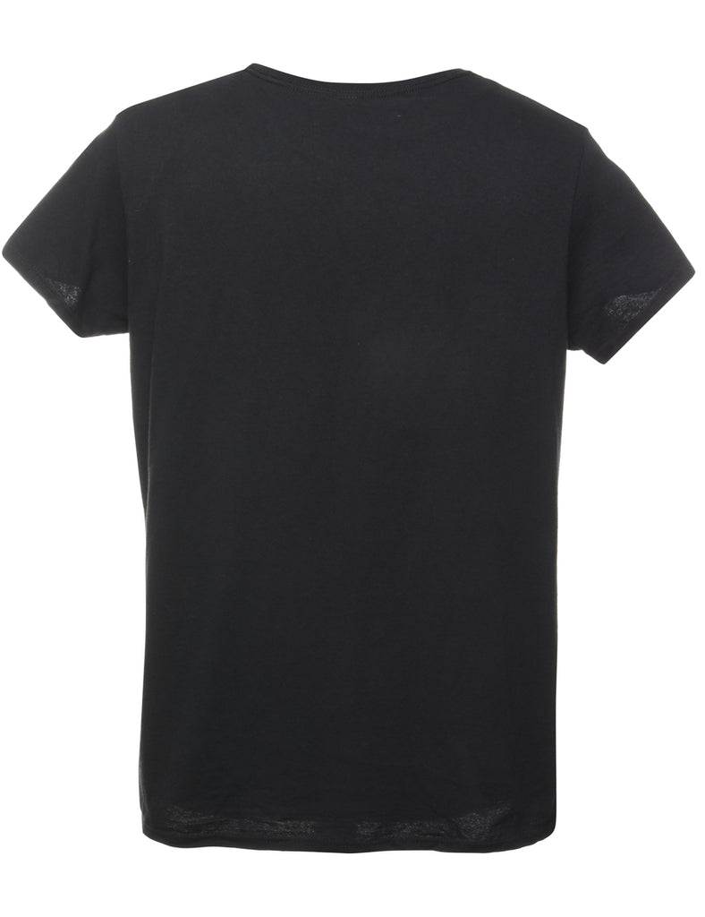 Dobby Printed T-shirt - M