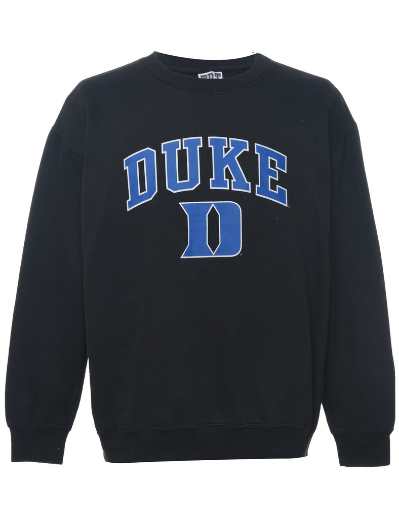Duke Navy & Blue Varsity Sweatshirt - L