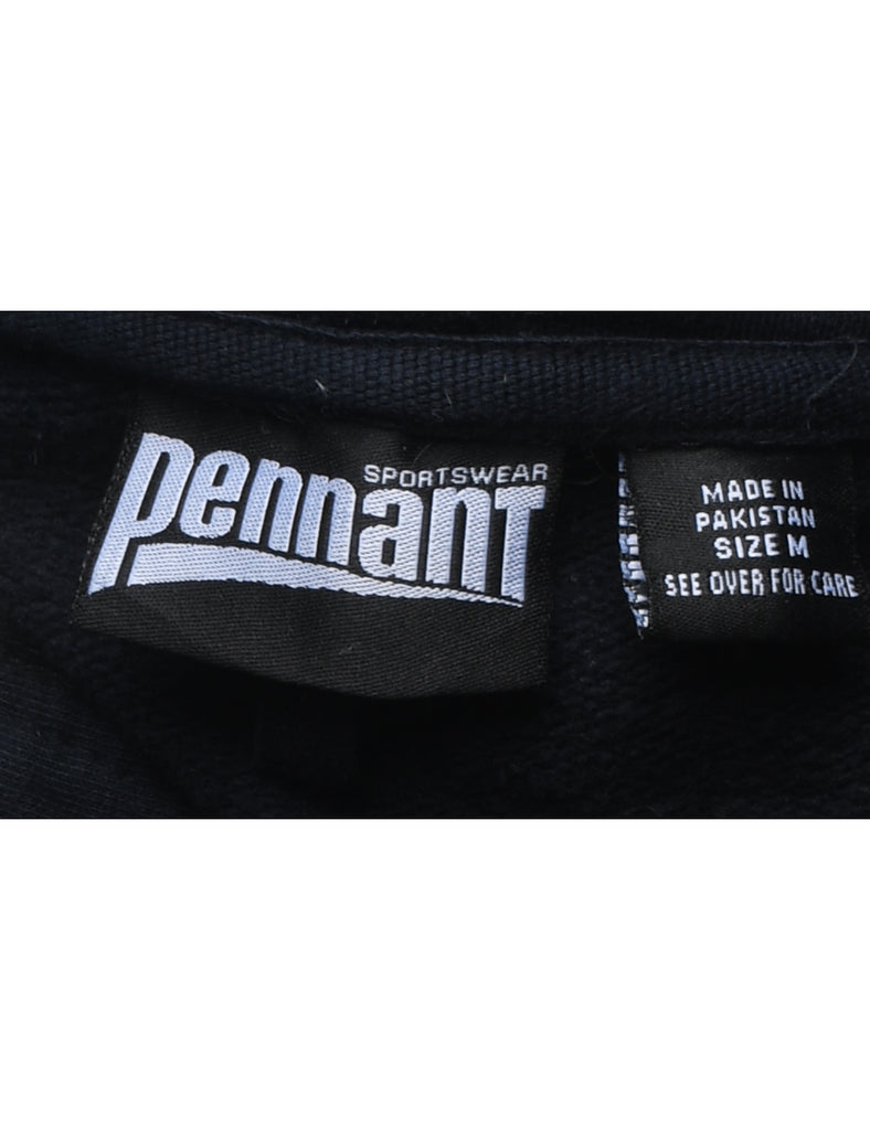 DVHL Printed Black Hoodie - M