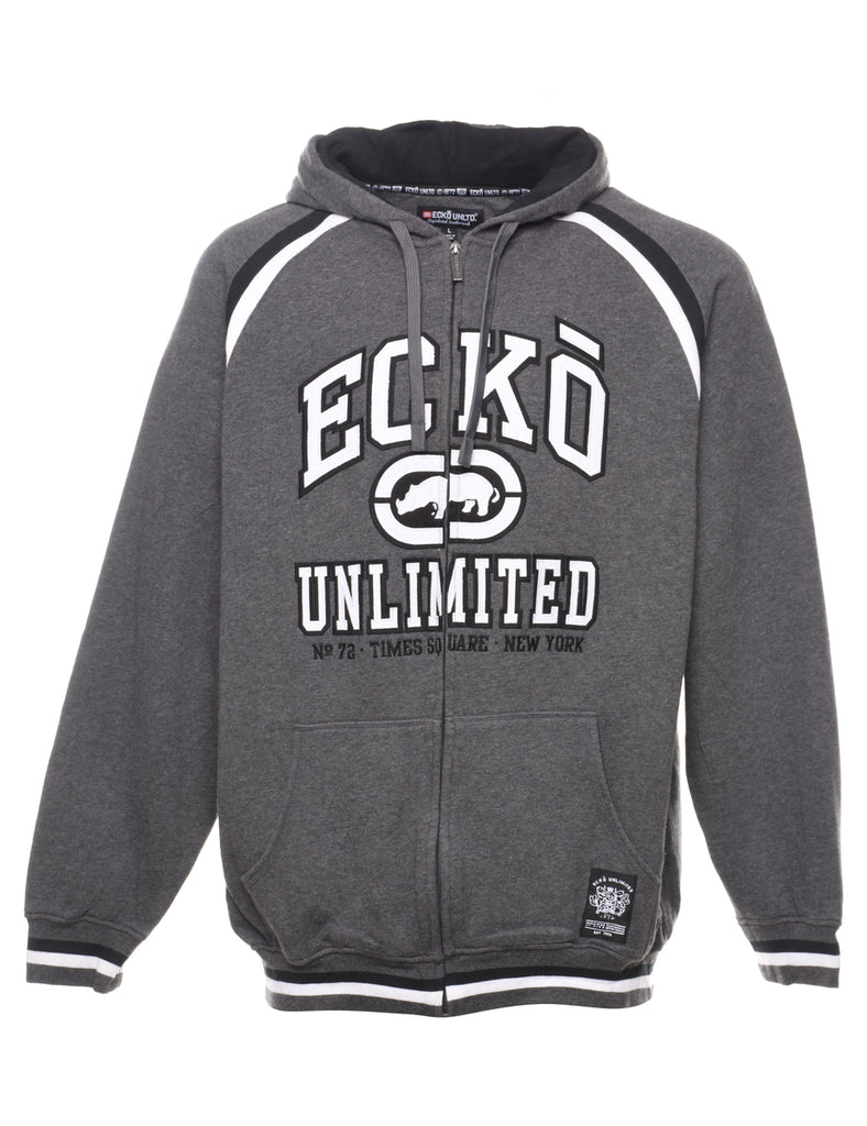 Ecko Printed Hoodie - L