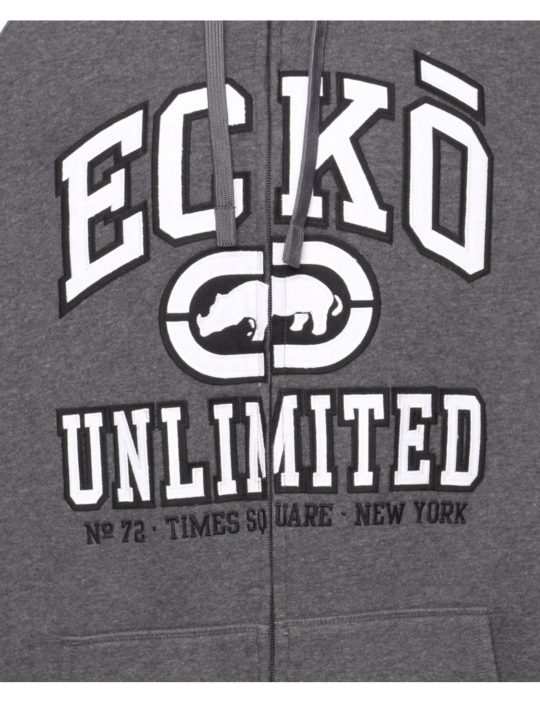 Ecko Printed Hoodie - L