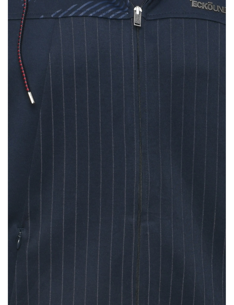 ECKO Unltd Navy Hoodie - L