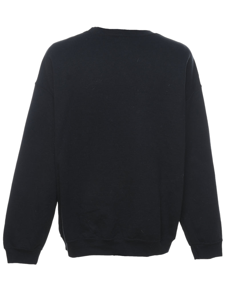 Eeyore Cartoon Design Printed Sweatshirt - XL