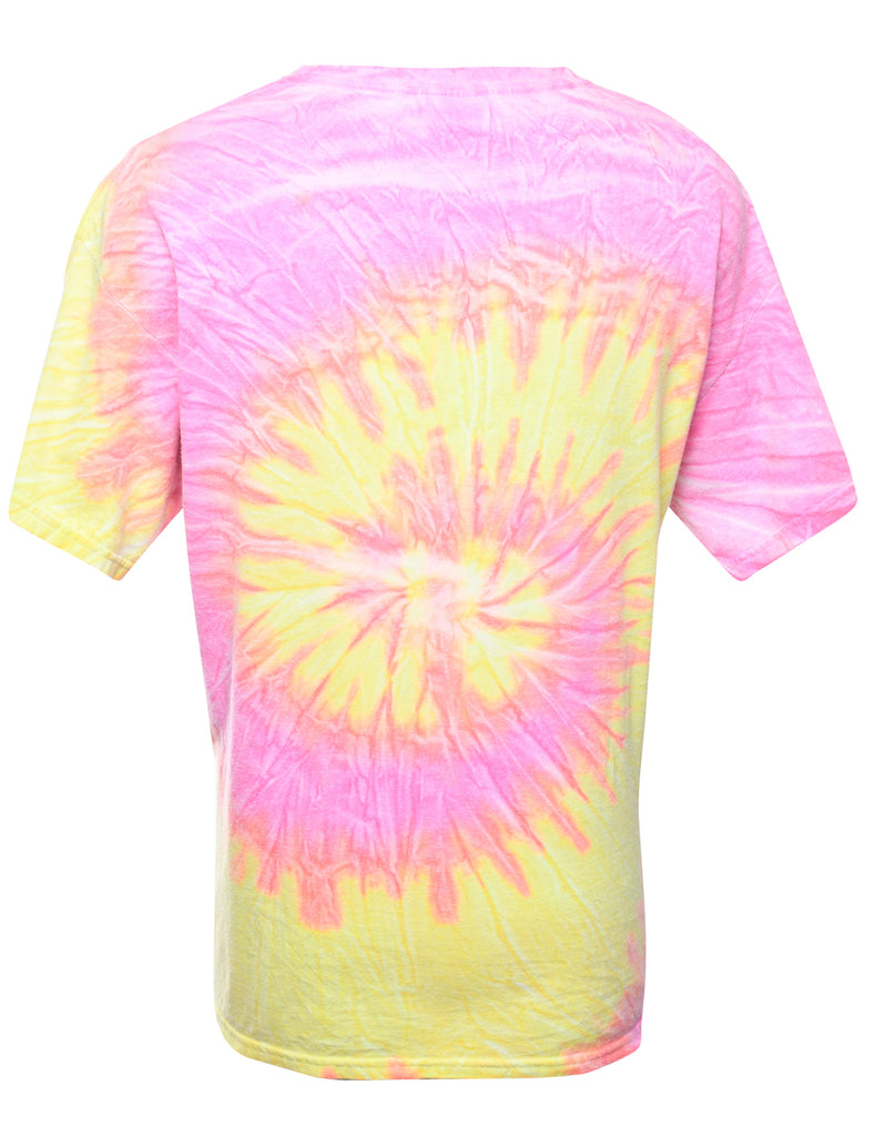 Embroidered Jamaica Printed T-shirt - L