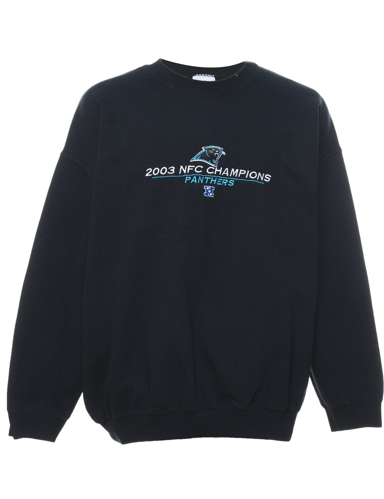 Embroidered NFC Champions Panthers Sweatshirt - XL