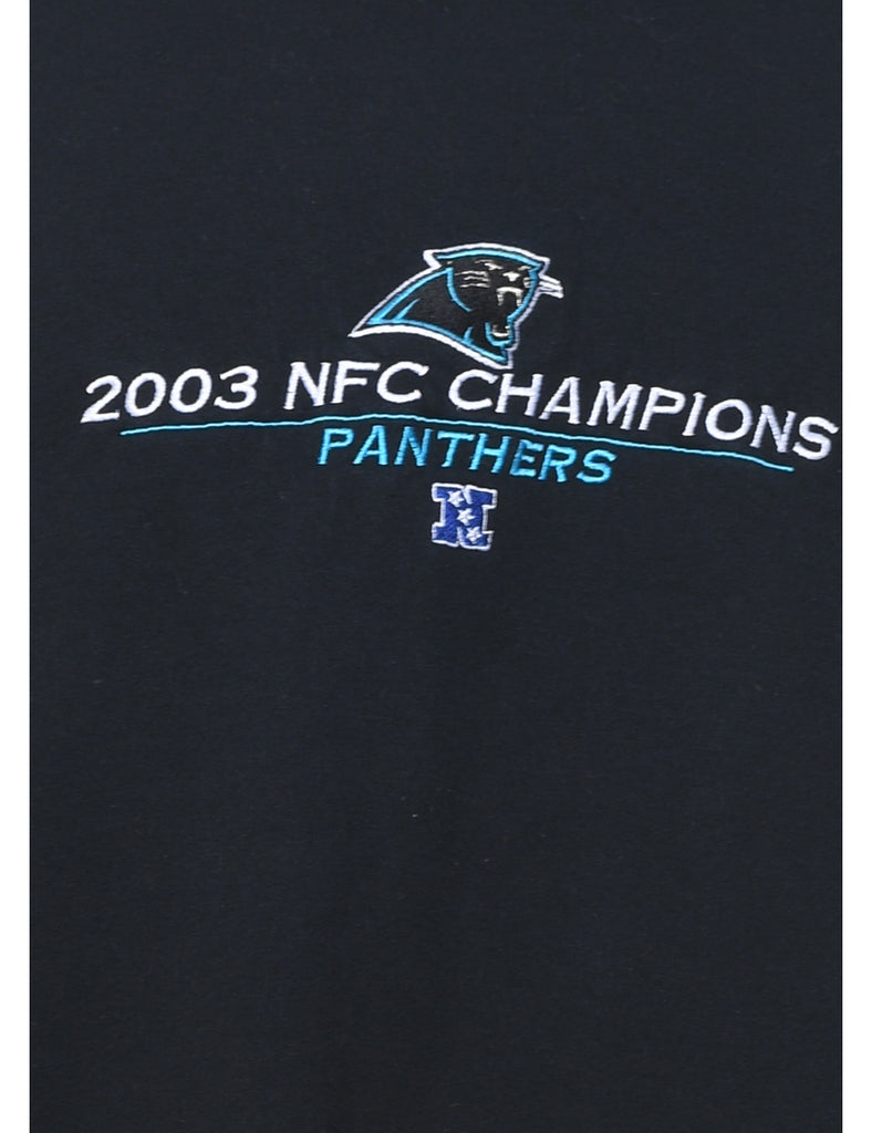 Embroidered NFC Champions Panthers Sweatshirt - XL