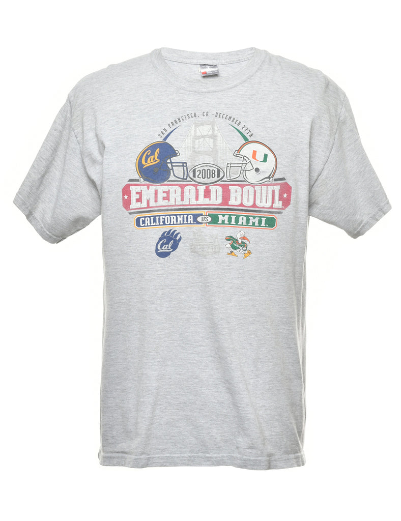 Emerald Bowl Printed T-shirt - M