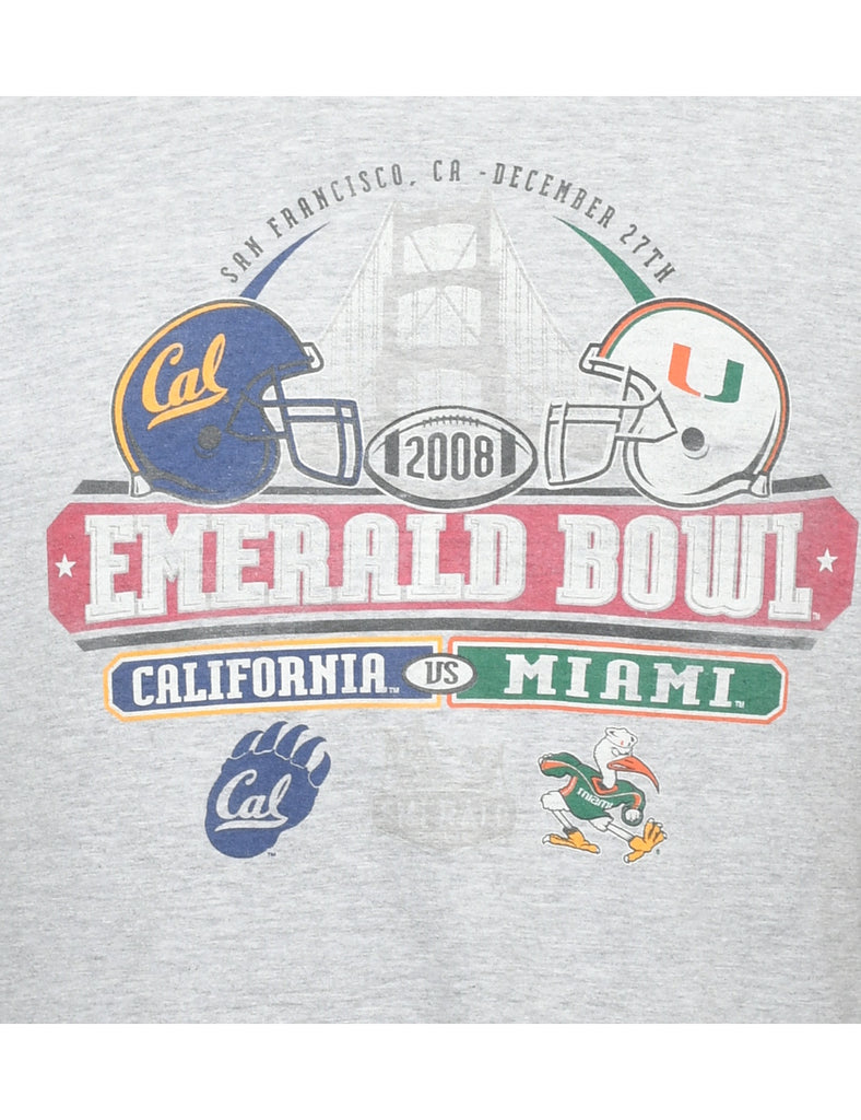 Emerald Bowl Printed T-shirt - M