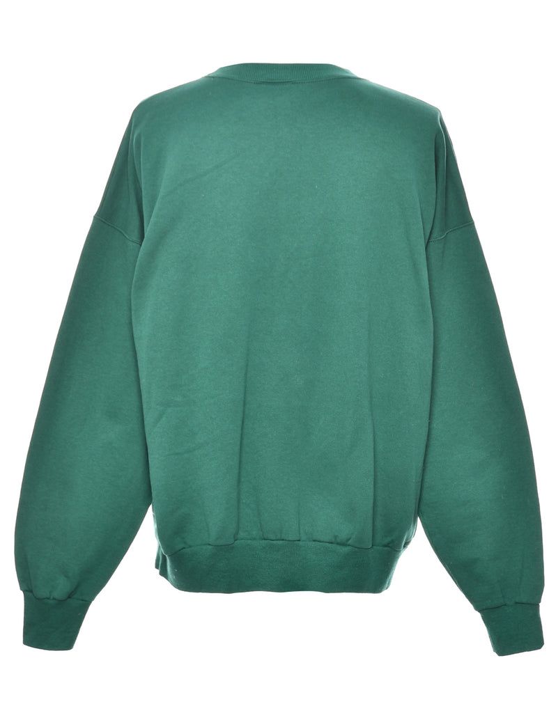 Festive Gifts Green Classic Christmas Sweatshirt - L