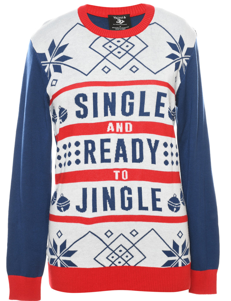 Festive Season Christmas Jumper - M