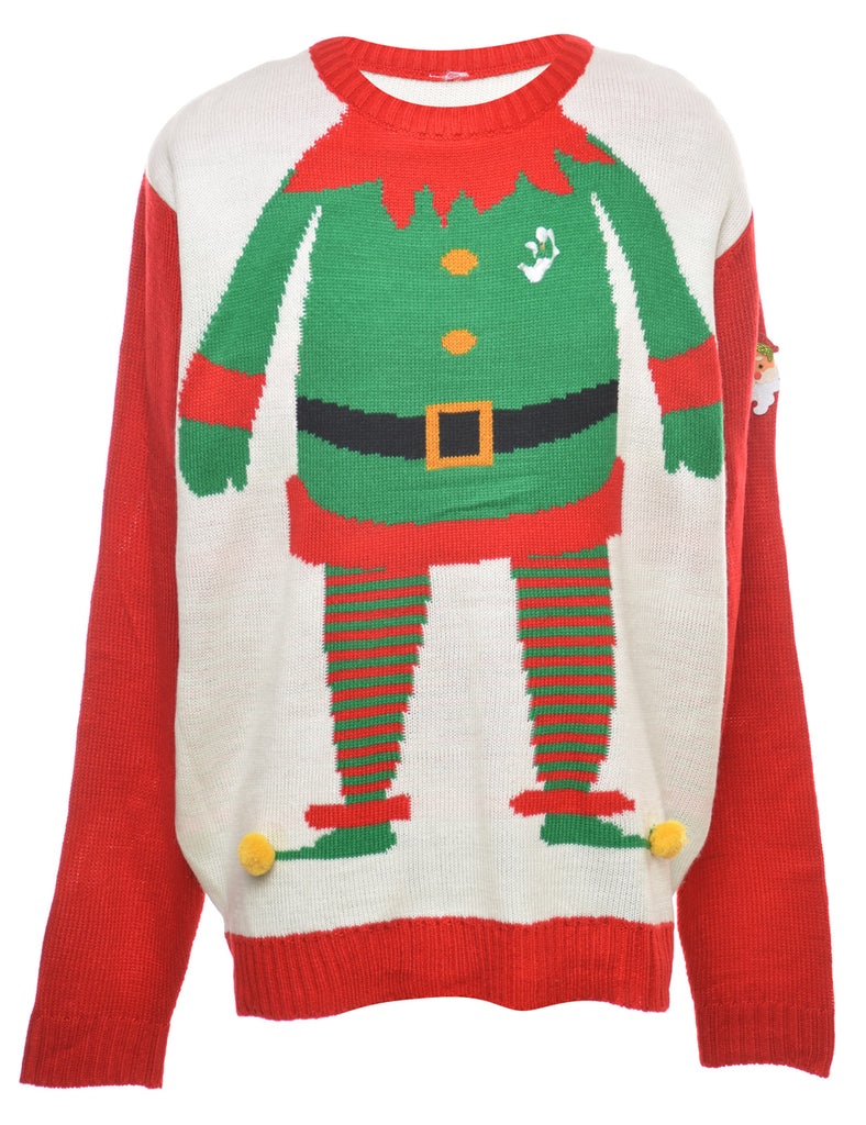 Festive Season Christmas Jumper - L