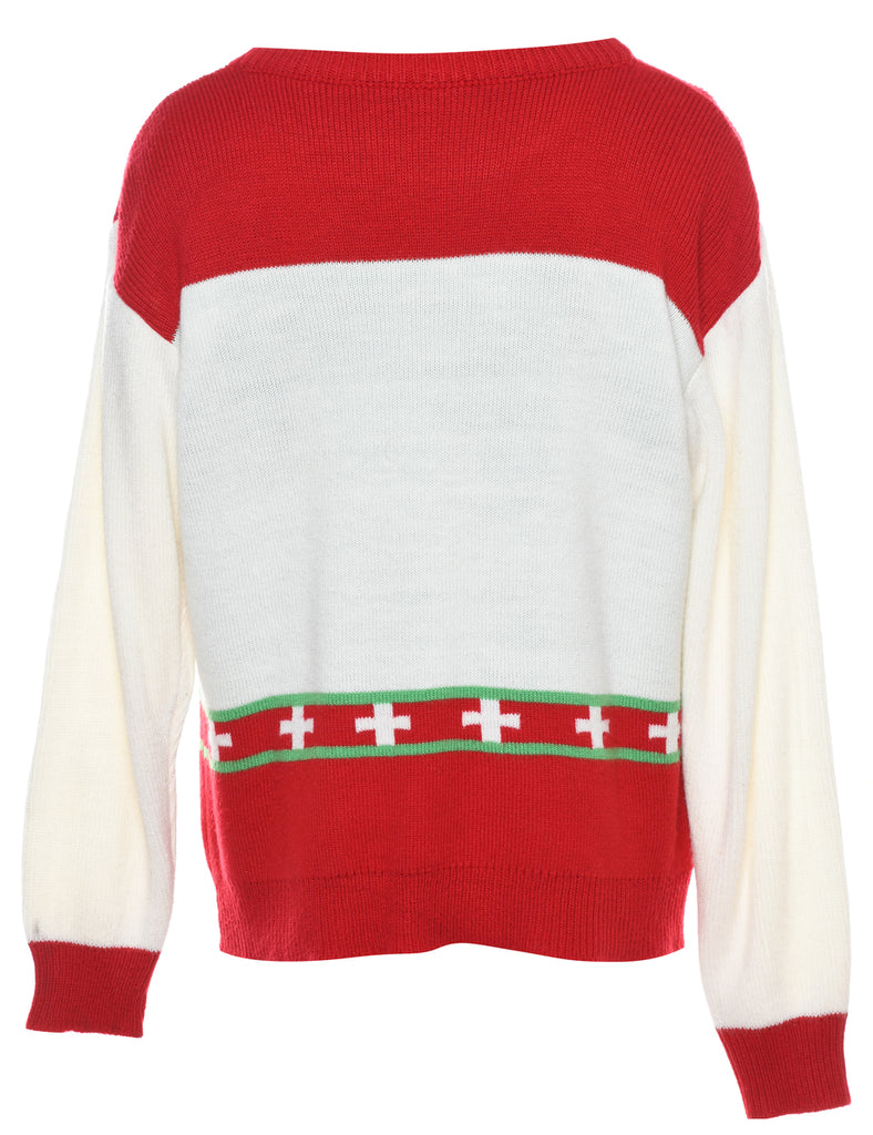 Festive Season Christmas Jumper - L
