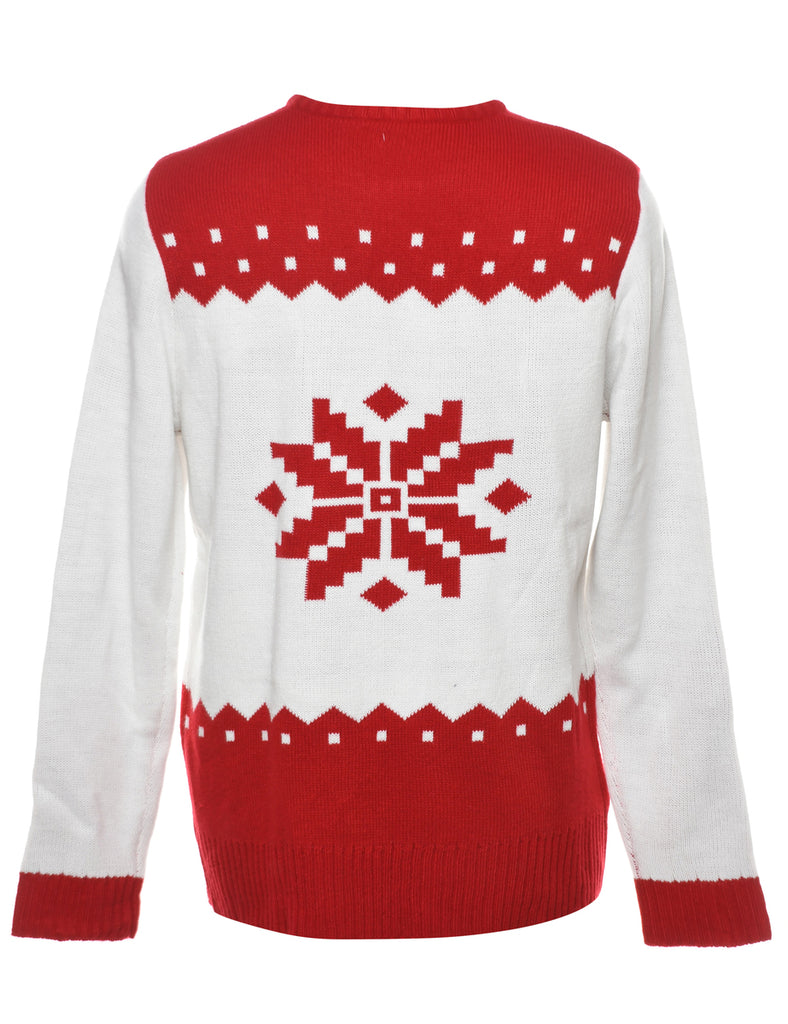 Festive Season Christmas Jumper - M