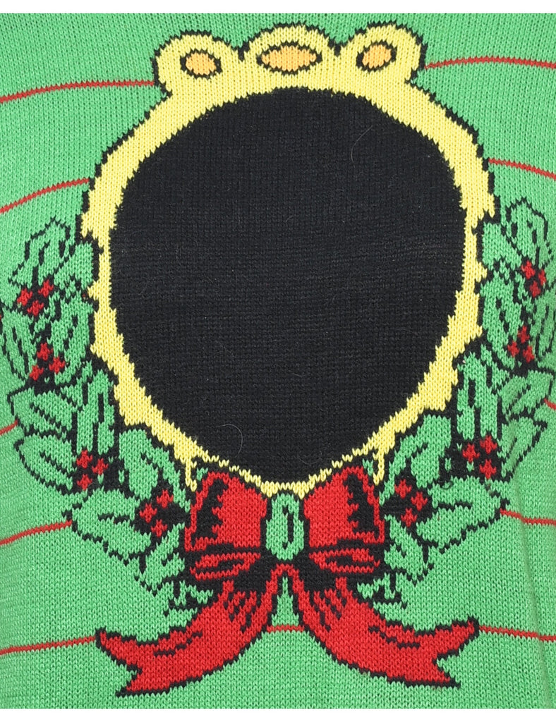 Festive Season Christmas Jumper - M