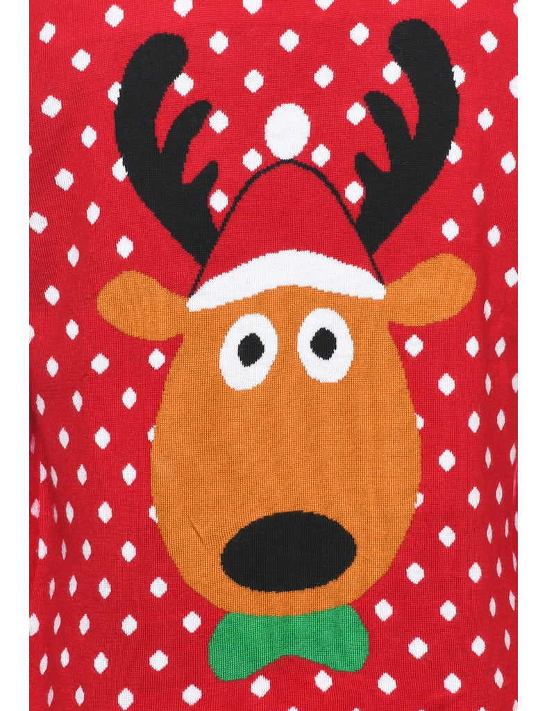 Festive Season Christmas Jumper - M