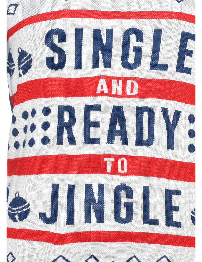 Festive Season Christmas Jumper - M