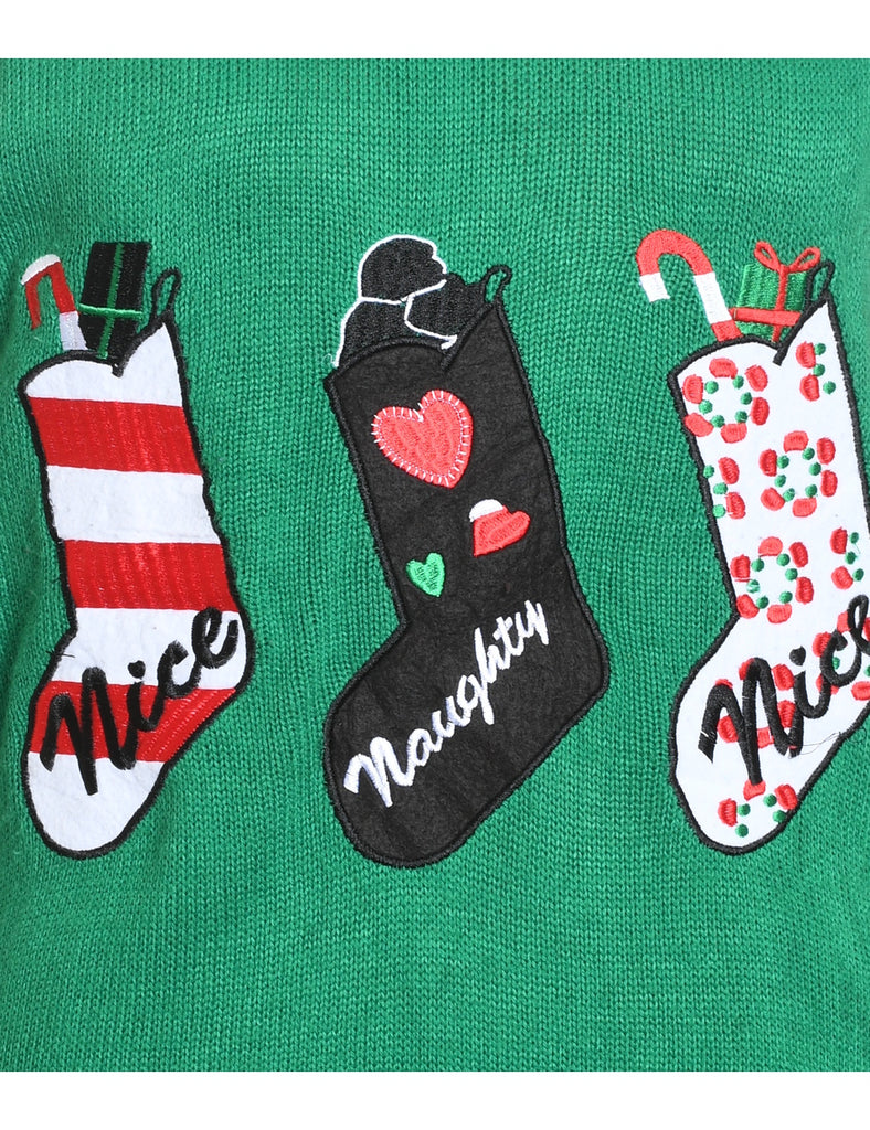 Festive Season Christmas Jumper - L