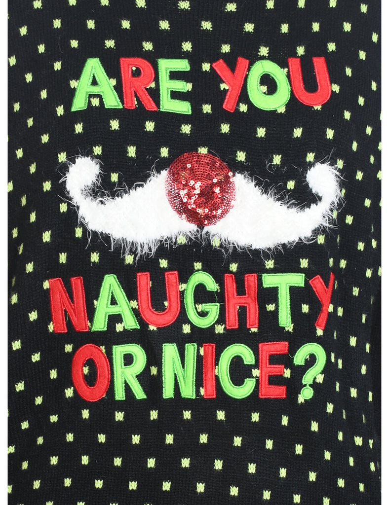 Festive Season Christmas Jumper - L