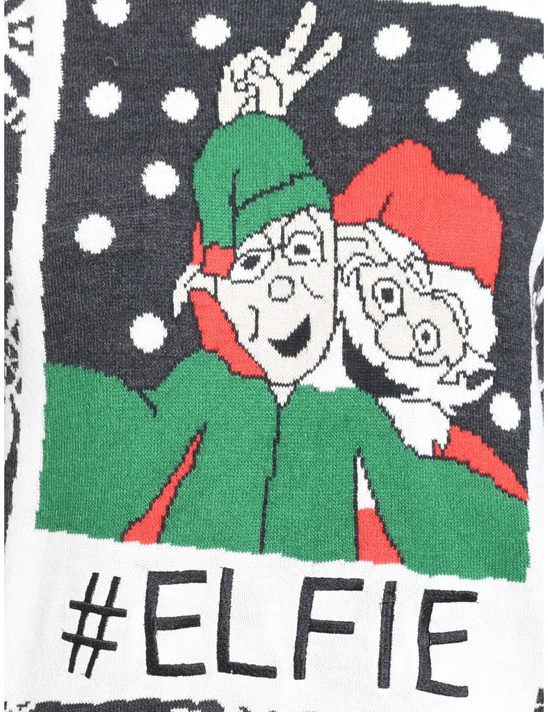 Festive Season Christmas Jumper - M