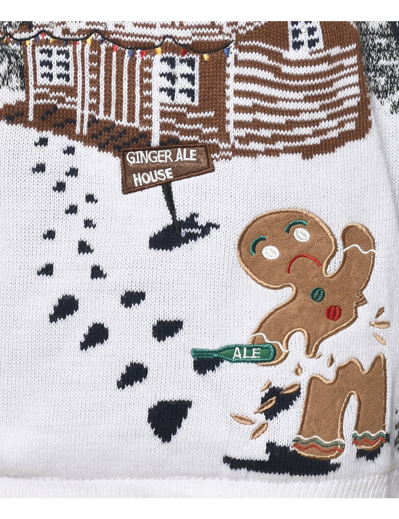 Festive Season Christmas Jumper - S
