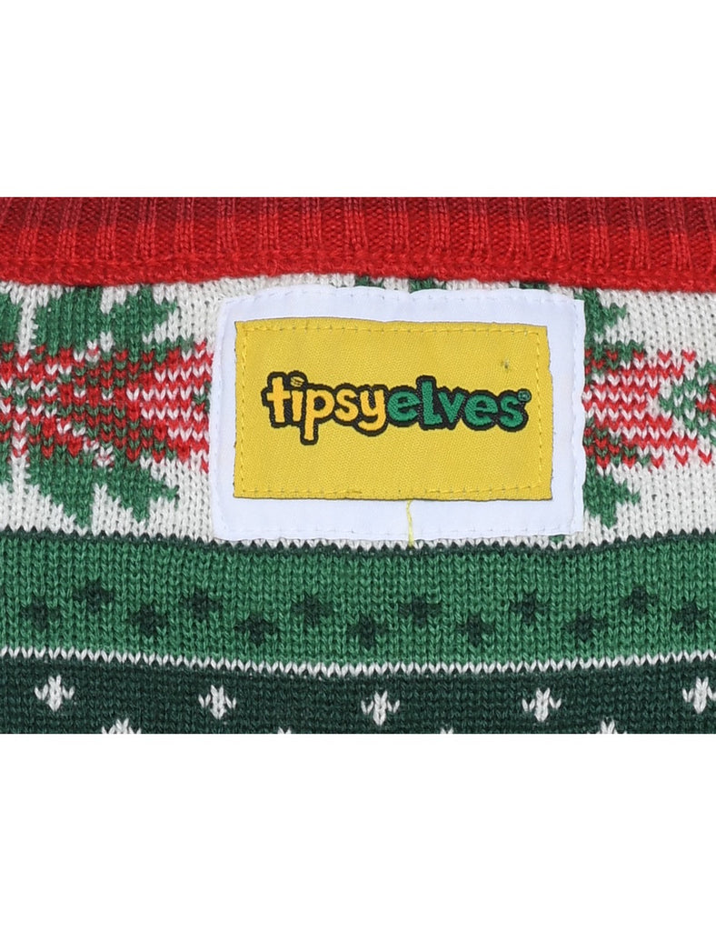 Festive Season Christmas Jumper - L