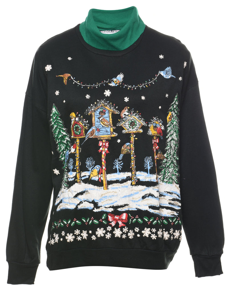 Festive Season Christmas Sweatshirt - L