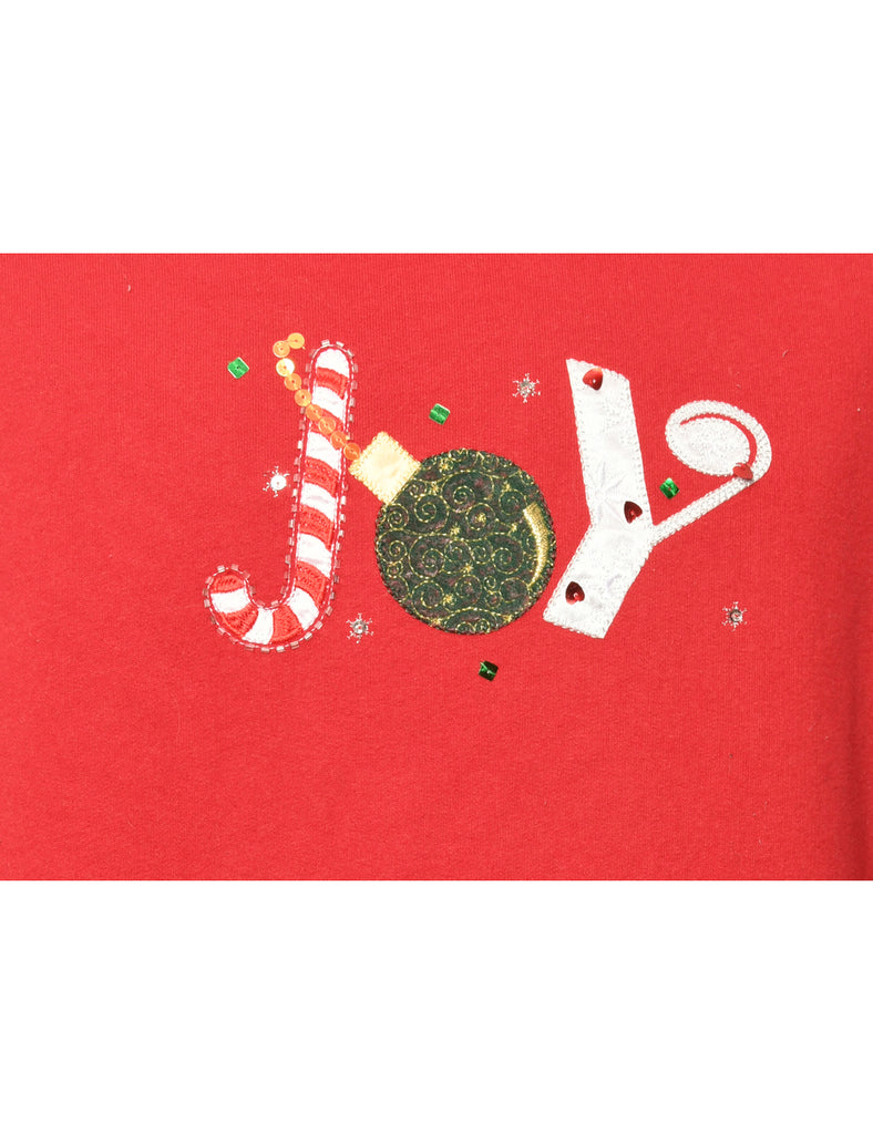 Festive Season Christmas Sweatshirt - M