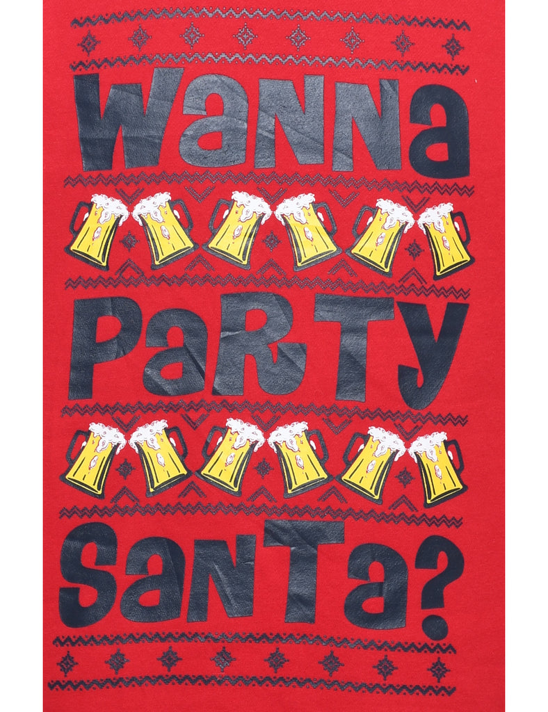 Festive Season Christmas Sweatshirt - M