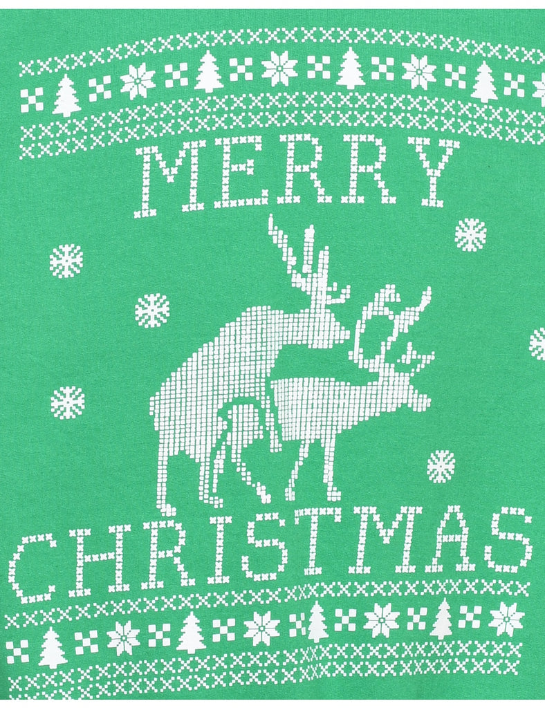 Festive Season Christmas Sweatshirt - M