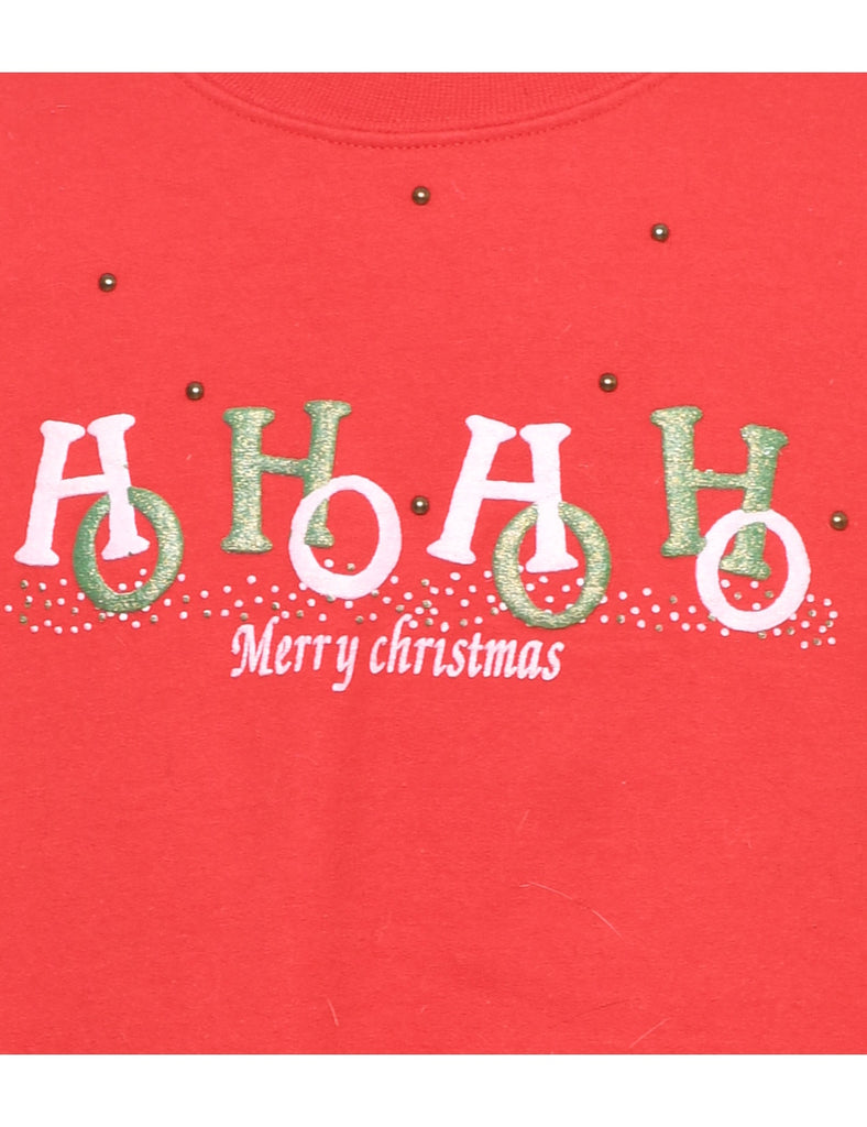 Festive Season Christmas Sweatshirt - L