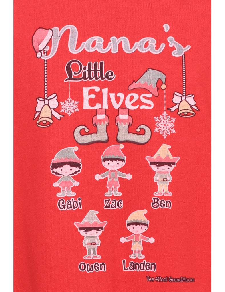 Festive Season Christmas Sweatshirt - L