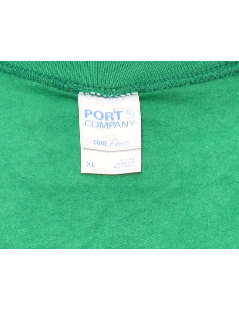 Festive Season Green Christmas Jumper - XL