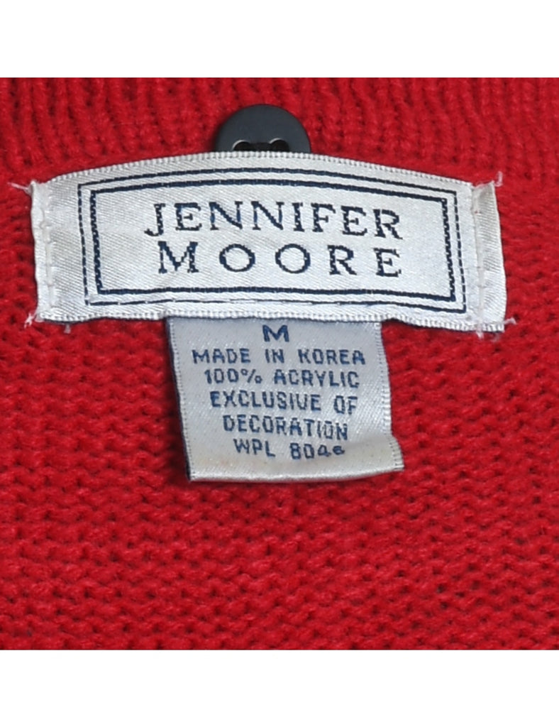 Festive Season Nordic Cardigan - M