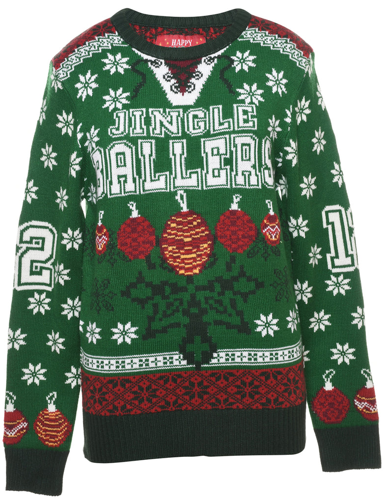 Festive Season Nordic Jumper - M